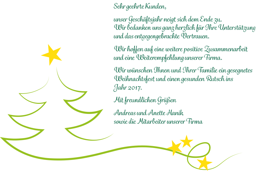 Weihnachtskarte 2016